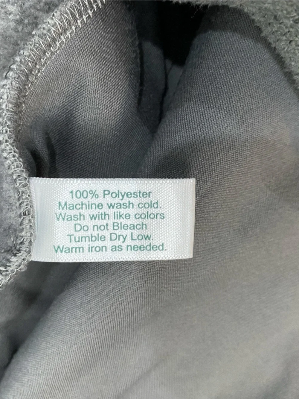 Criquet Jacket Men’s Gray Fleece Full Zip Chest Pocket Outdoor Bomber XL